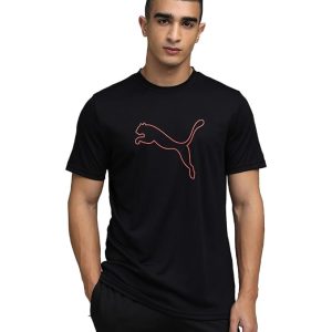 Puma Men's Solid Regular Fit T-Shirt